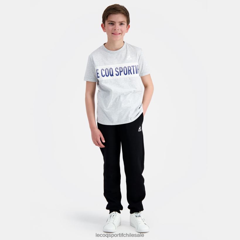 niños camiseta gris T24B2378 Le Coq Sportif ropa