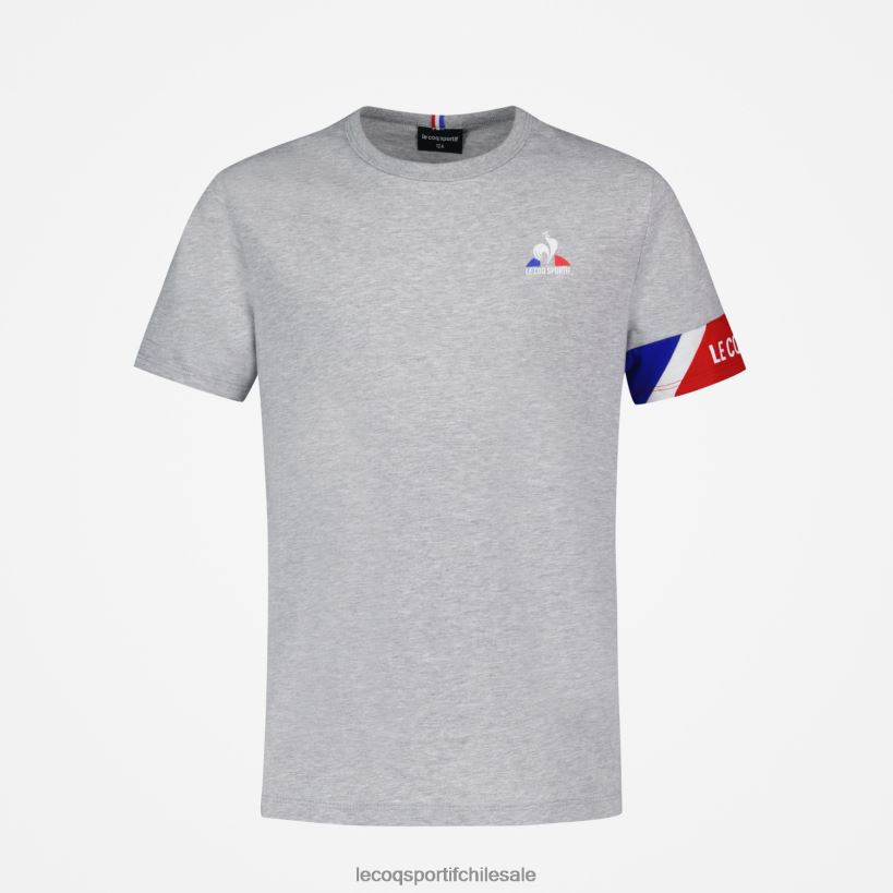 niños camiseta gris T24B2384 Le Coq Sportif ropa