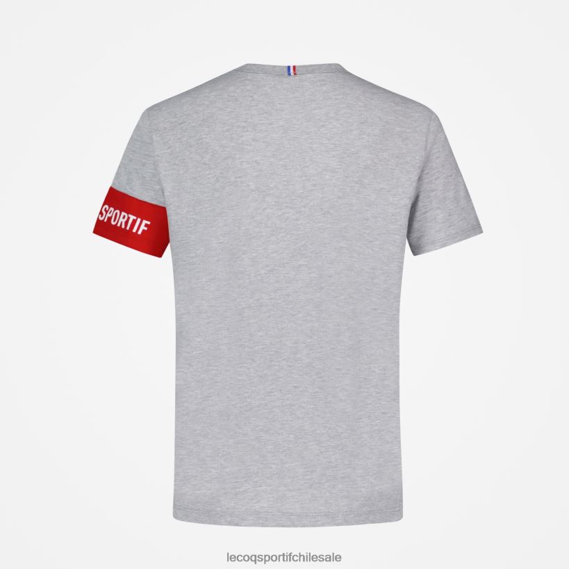 niños camiseta gris T24B2384 Le Coq Sportif ropa
