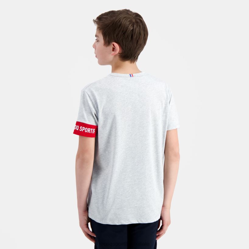 niños camiseta gris T24B2384 Le Coq Sportif ropa