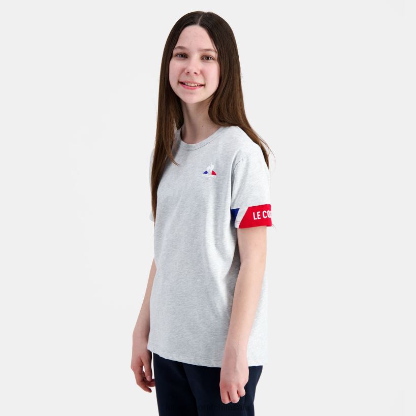niños camiseta gris T24B2384 Le Coq Sportif ropa