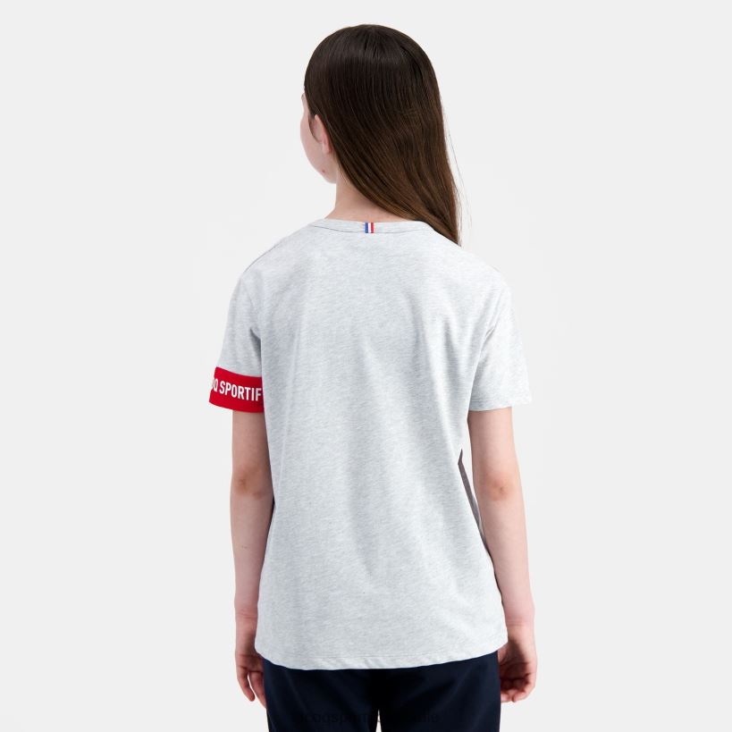 niños camiseta gris T24B2384 Le Coq Sportif ropa