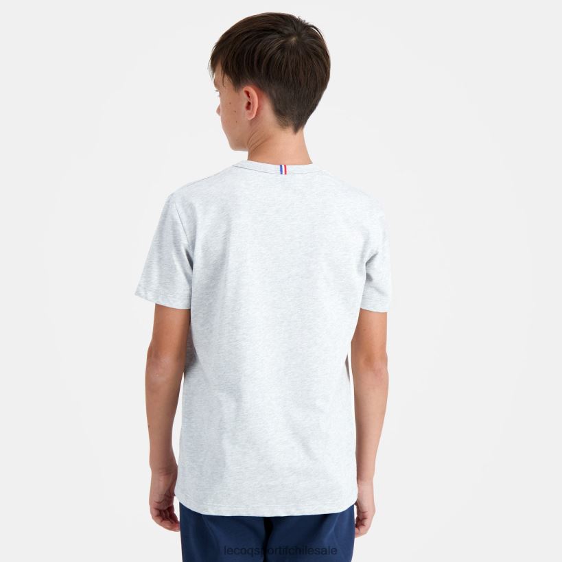 niños camiseta gris T24B2640 Le Coq Sportif ropa