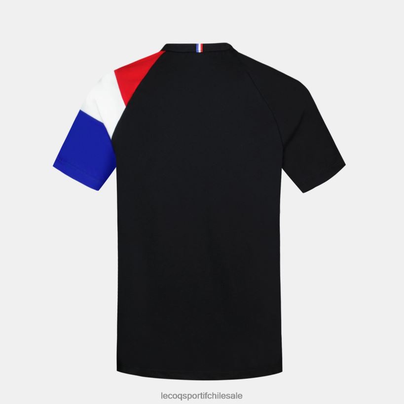 niños camiseta negra T24B2377 Le Coq Sportif ropa