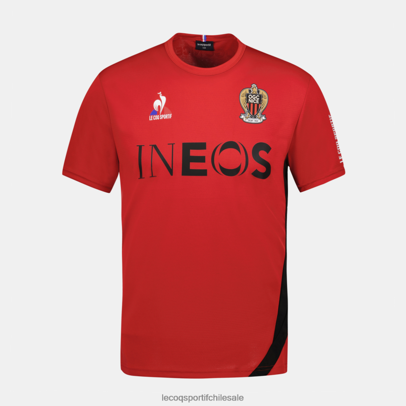 niños camiseta roja T24B2698 Le Coq Sportif ropa