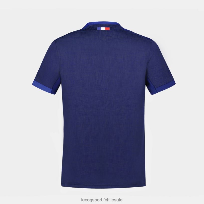 niños réplica camiseta xv de france - copa del mundo de rugby 2023 azul T24B2694 Le Coq Sportif ropa