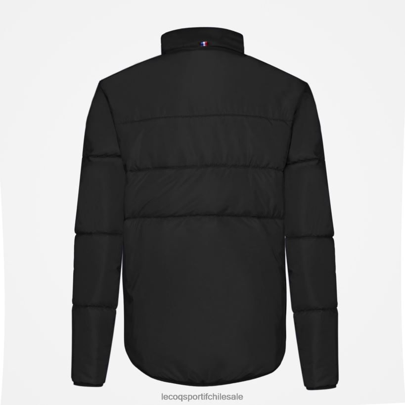 niños chaqueta negra T24B2657 Le Coq Sportif ropa