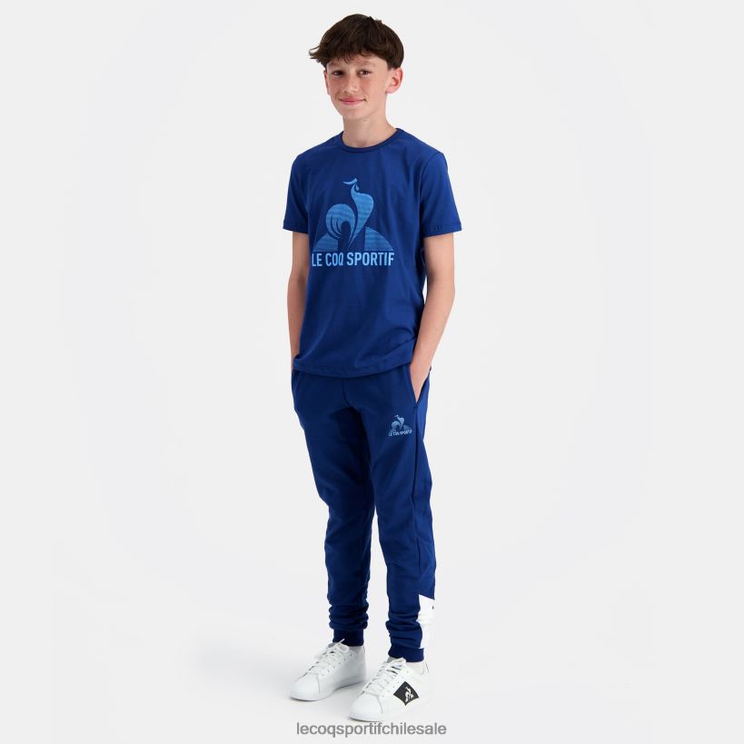 niños pantalon azul T24B2412 Le Coq Sportif ropa