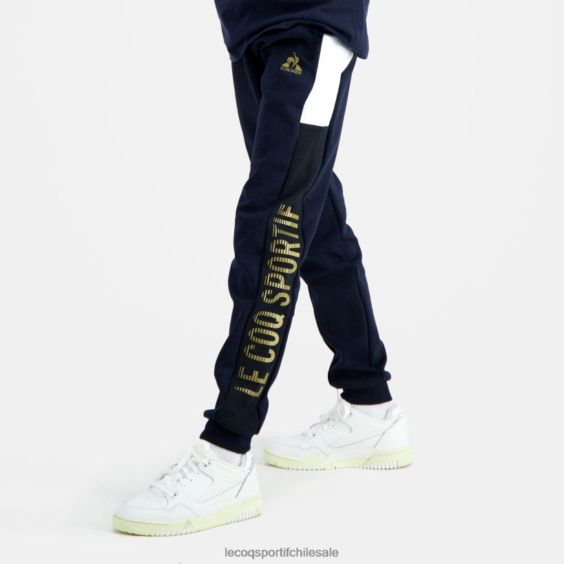 niños pantalon azul T24B2637 Le Coq Sportif ropa