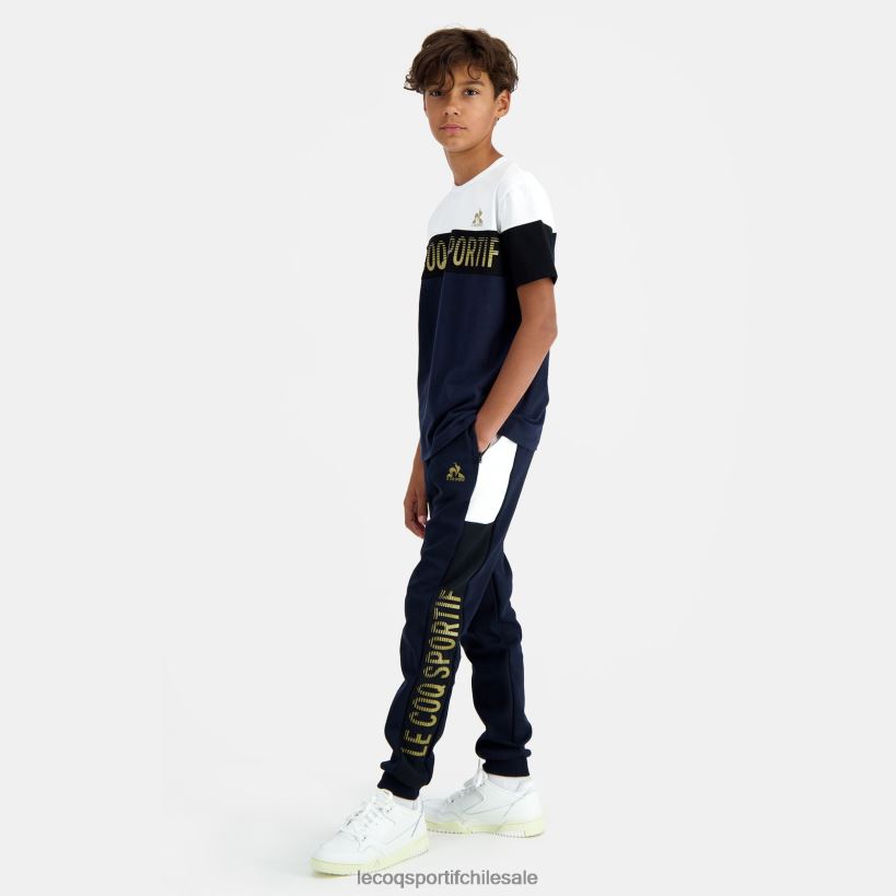 niños pantalon azul T24B2637 Le Coq Sportif ropa