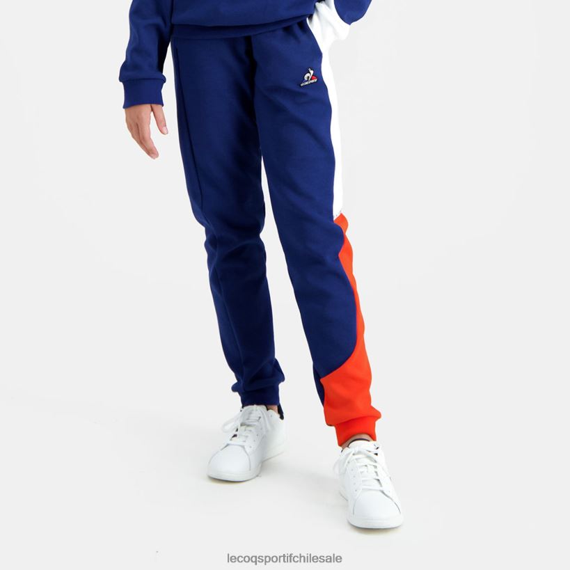 niños pantalon azul T24B2647 Le Coq Sportif ropa