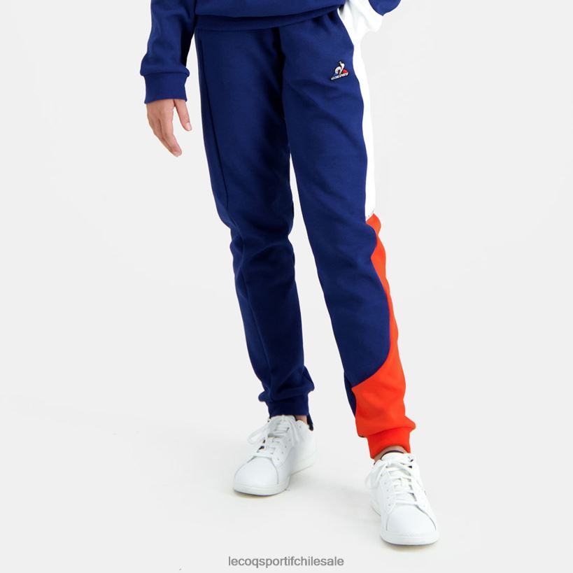 niños pantalon azul T24B2647 Le Coq Sportif ropa