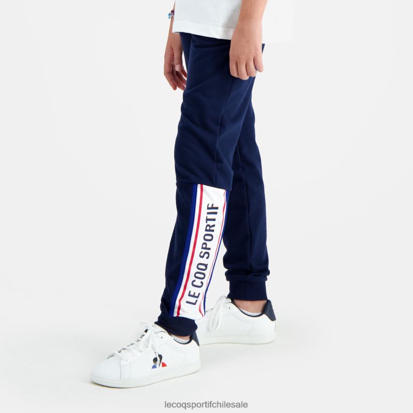 niños pantalon azul T24B2652 Le Coq Sportif ropa