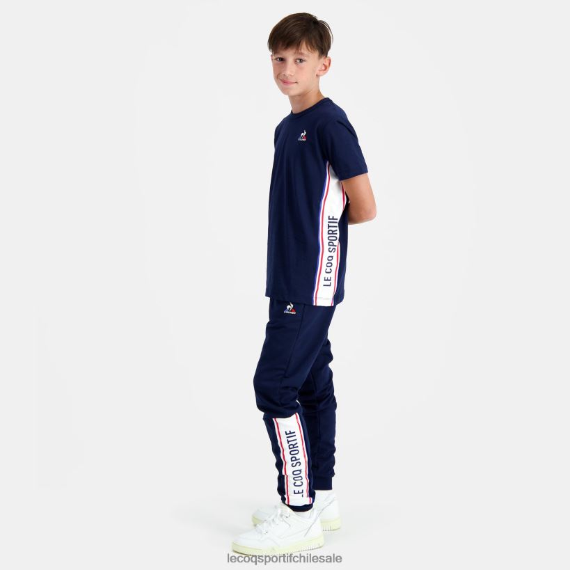 niños pantalon azul T24B2652 Le Coq Sportif ropa
