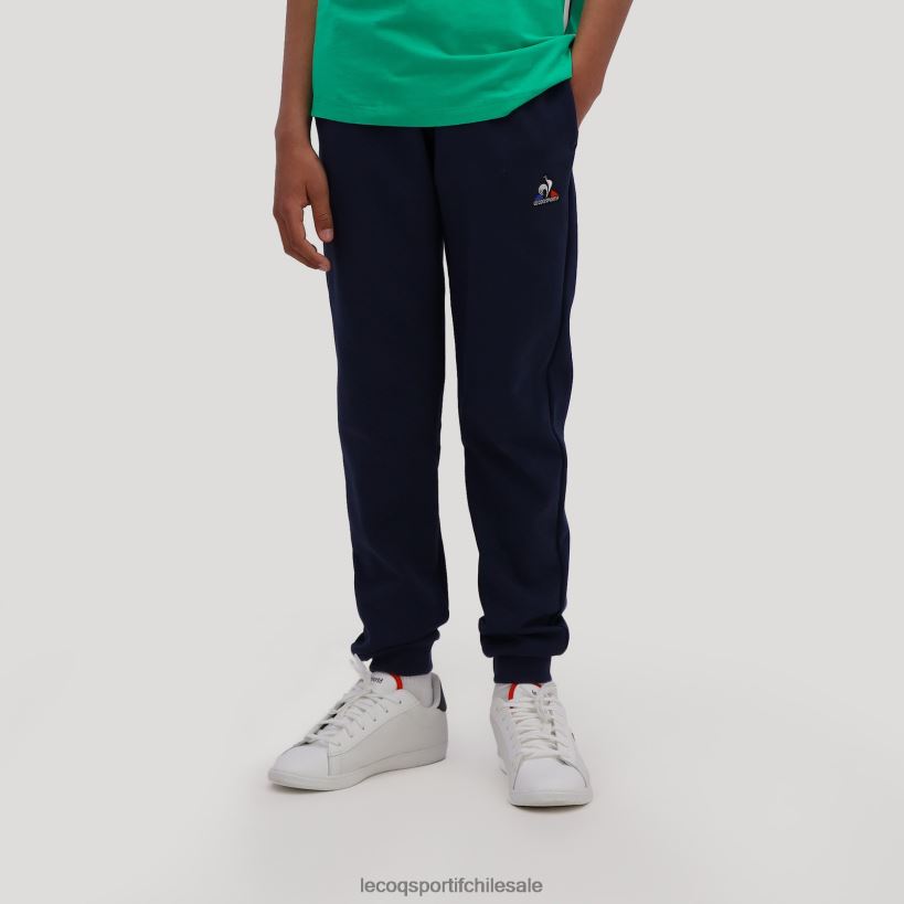 niños pantalon azul T24B2663 Le Coq Sportif ropa
