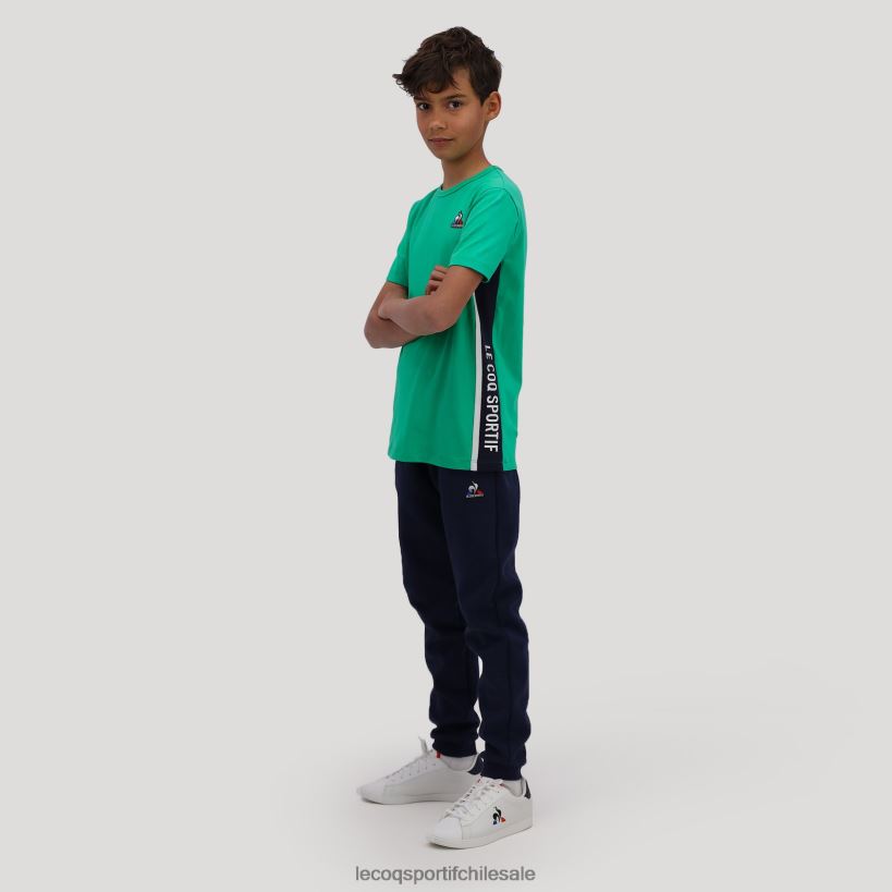 niños pantalon azul T24B2663 Le Coq Sportif ropa