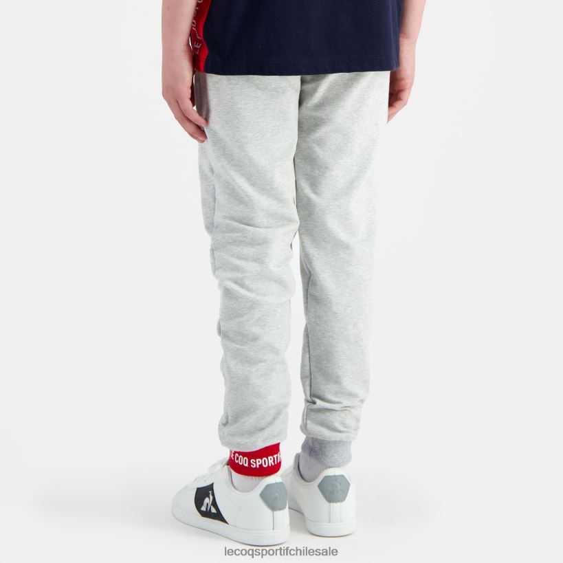 niños pantalon gris T24B2403 Le Coq Sportif ropa
