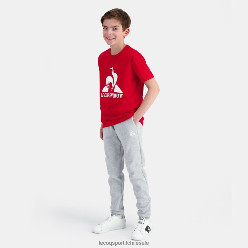 niños pantalon gris T24B2408 Le Coq Sportif ropa