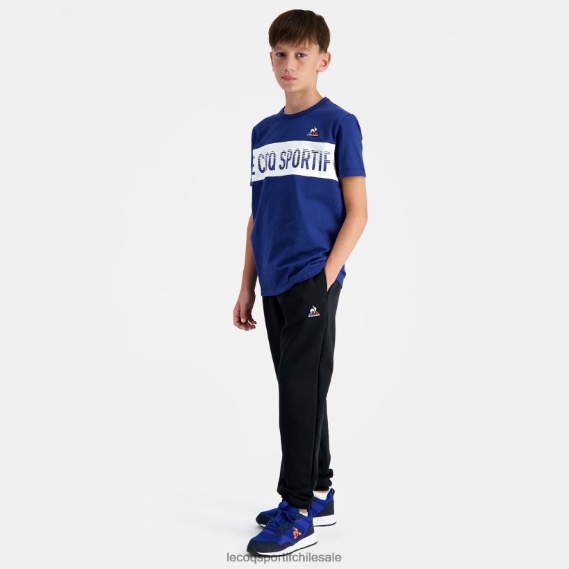 niños pantalon negro T24B2664 Le Coq Sportif ropa