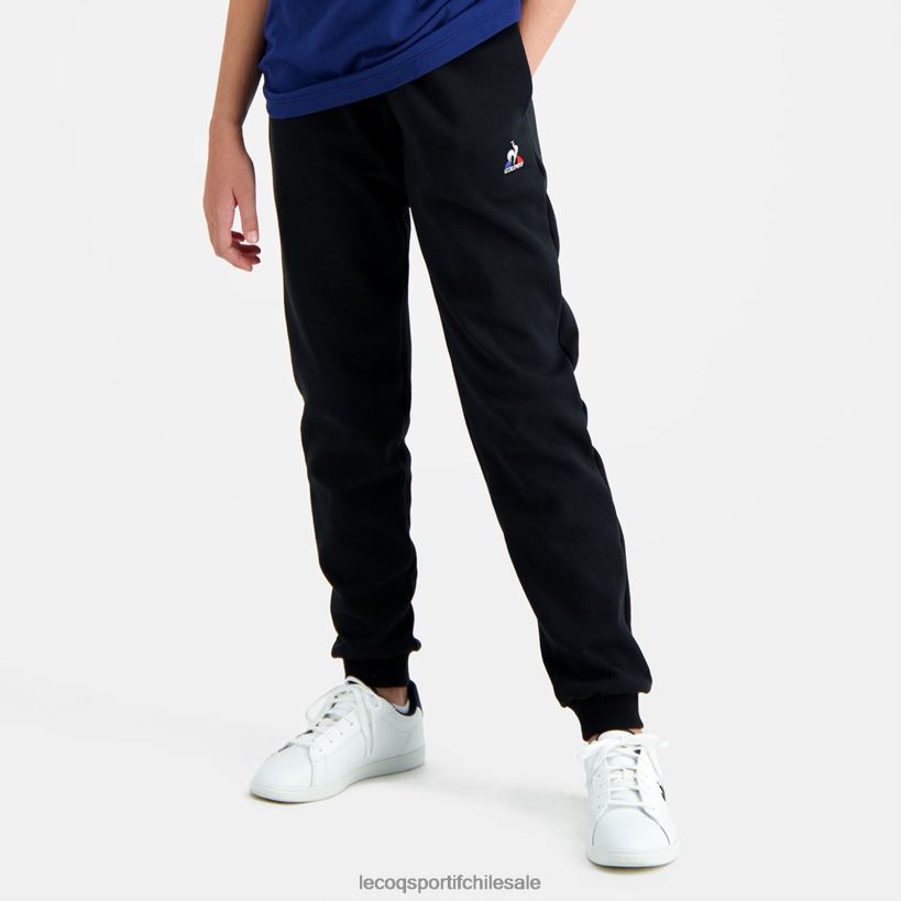 niños pantalon negro T24B2664 Le Coq Sportif ropa