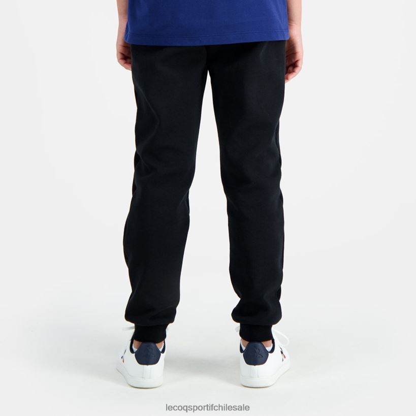 niños pantalon negro T24B2664 Le Coq Sportif ropa