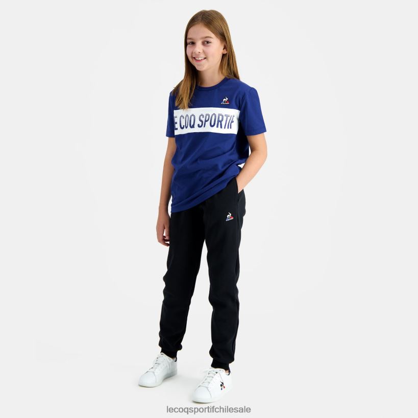 niños pantalon negro T24B2664 Le Coq Sportif ropa