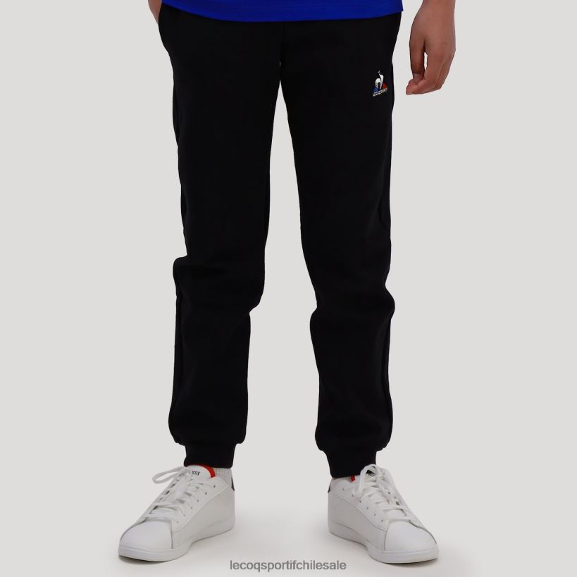 niños pantalon negro T24B2667 Le Coq Sportif ropa