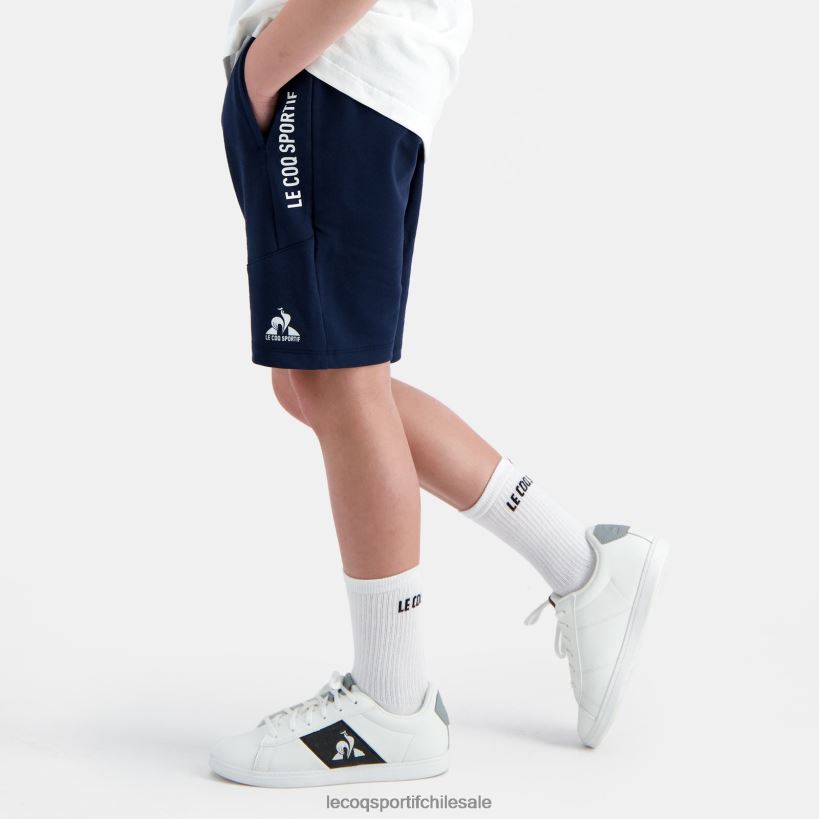 niños pantalones cortos azul T24B2415 Le Coq Sportif ropa