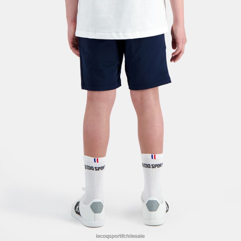 niños pantalones cortos azul T24B2415 Le Coq Sportif ropa