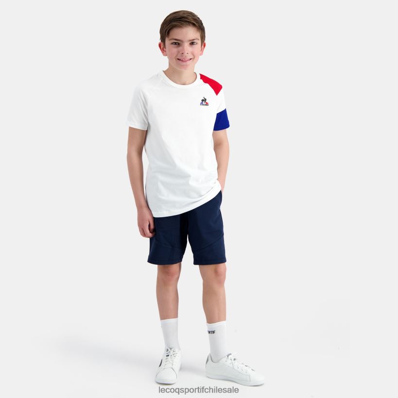 niños pantalones cortos azul T24B2415 Le Coq Sportif ropa