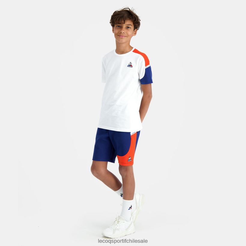 niños pantalones cortos azul T24B2641 Le Coq Sportif ropa