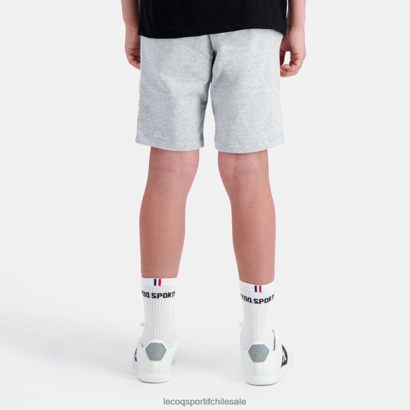 niños pantalones cortos grises T24B2414 Le Coq Sportif ropa