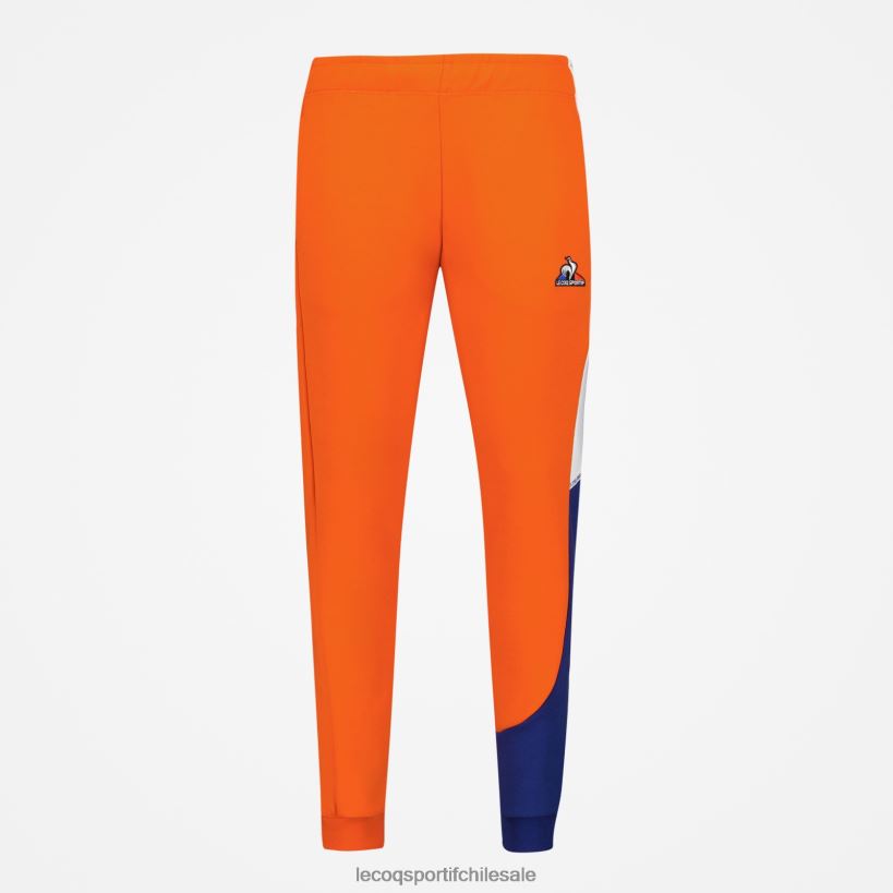 niños pantalones naranja T24B2642 Le Coq Sportif ropa