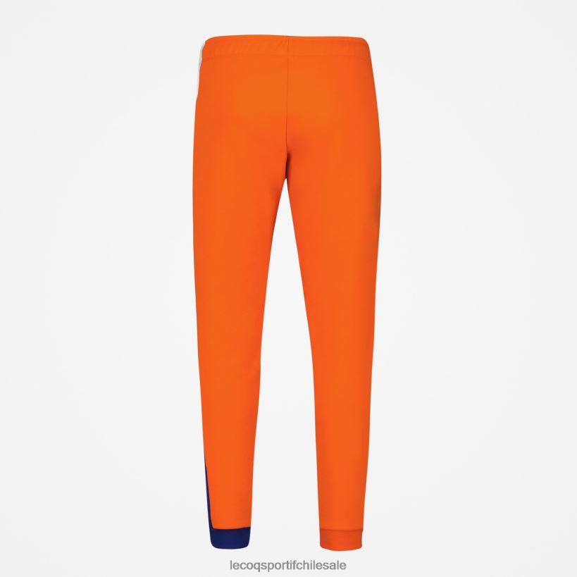 niños pantalones naranja T24B2642 Le Coq Sportif ropa