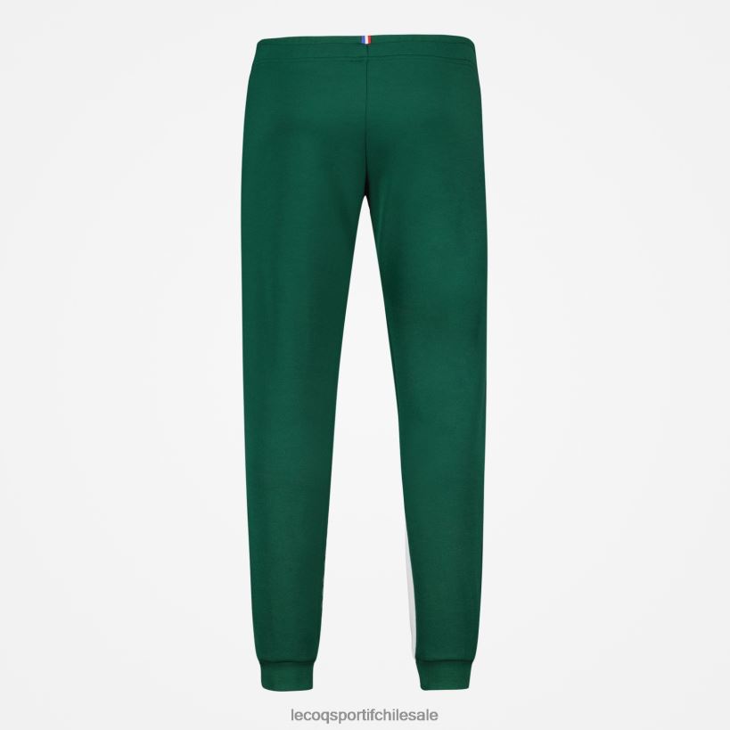 niños pantalones verdes T24B2406 Le Coq Sportif ropa