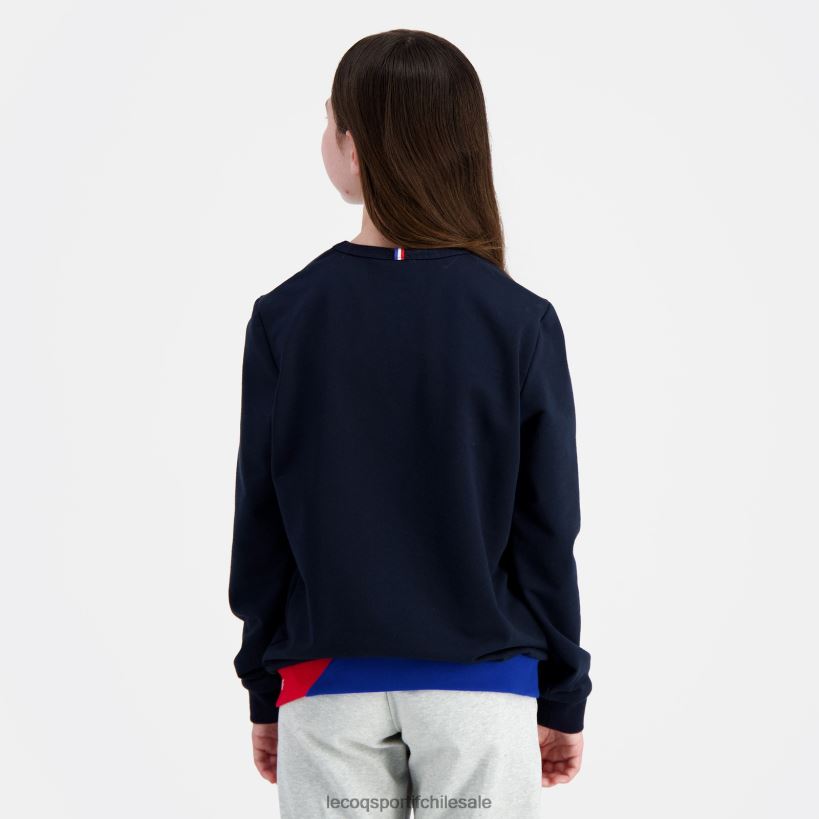 niños sudadera azul T24B2394 Le Coq Sportif ropa