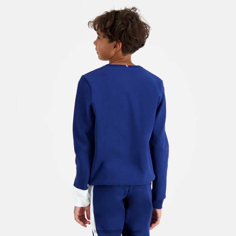 niños sudadera azul T24B2648 Le Coq Sportif ropa
