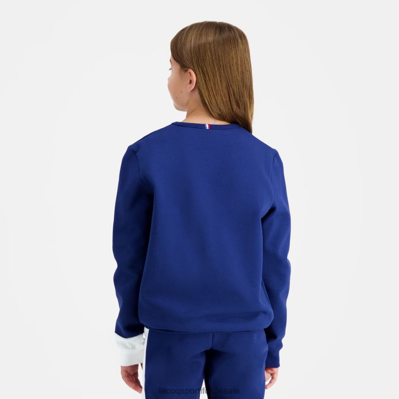 niños sudadera azul T24B2648 Le Coq Sportif ropa