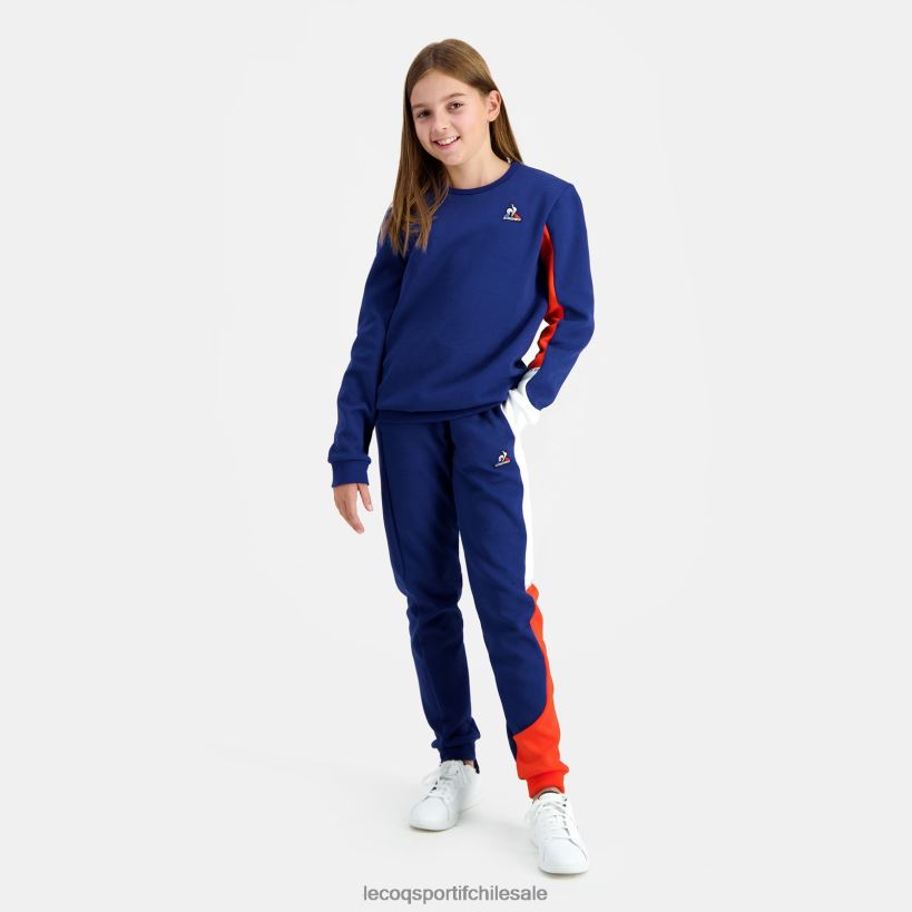 niños sudadera azul T24B2648 Le Coq Sportif ropa