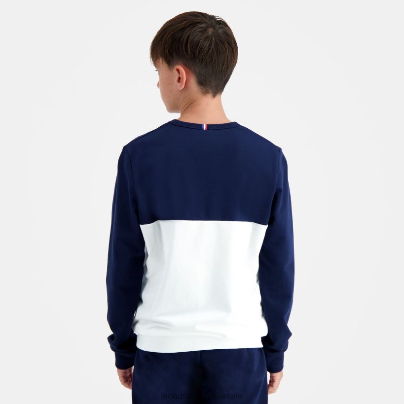 niños sudadera azul T24B2654 Le Coq Sportif ropa