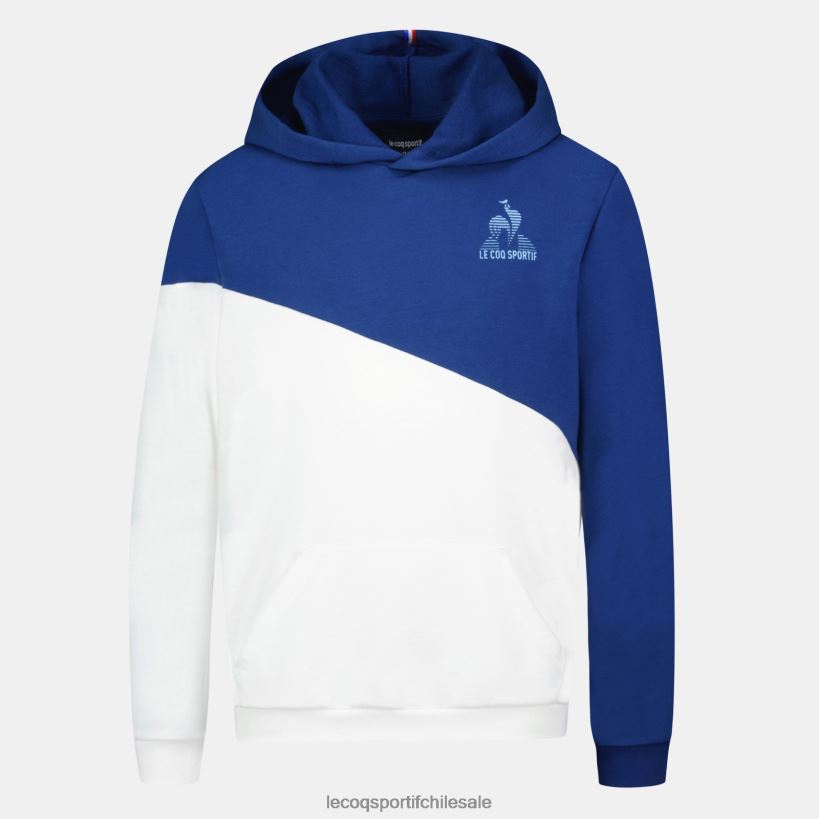 niños sudadera con capucha azul T24B2395 Le Coq Sportif ropa