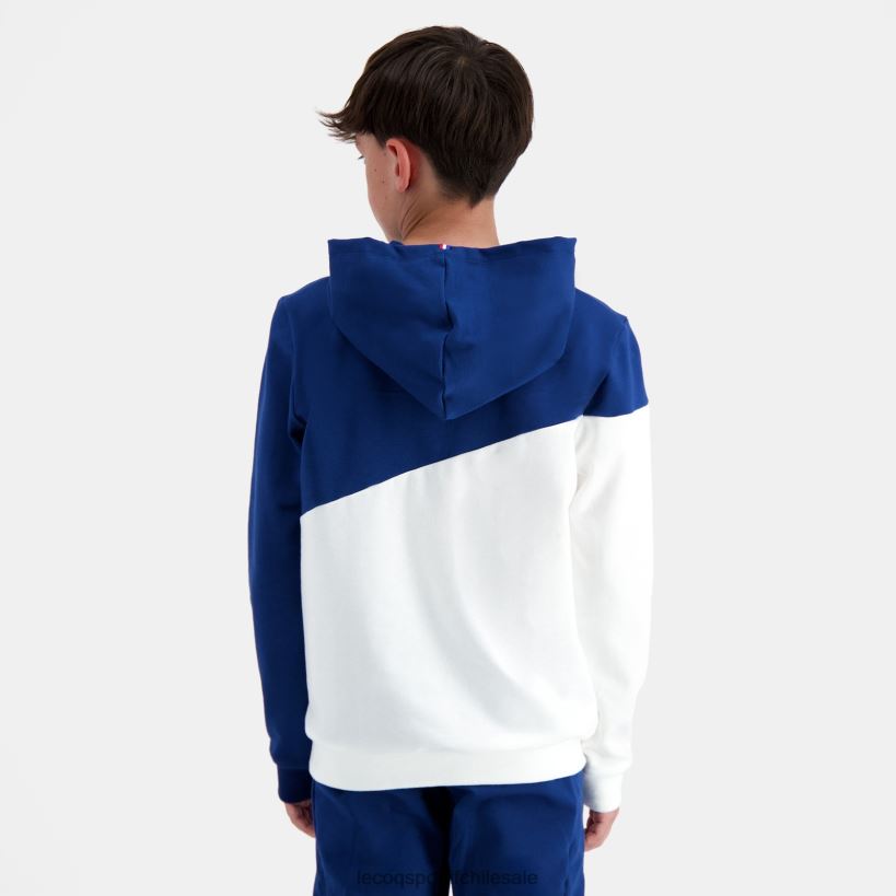 niños sudadera con capucha azul T24B2395 Le Coq Sportif ropa