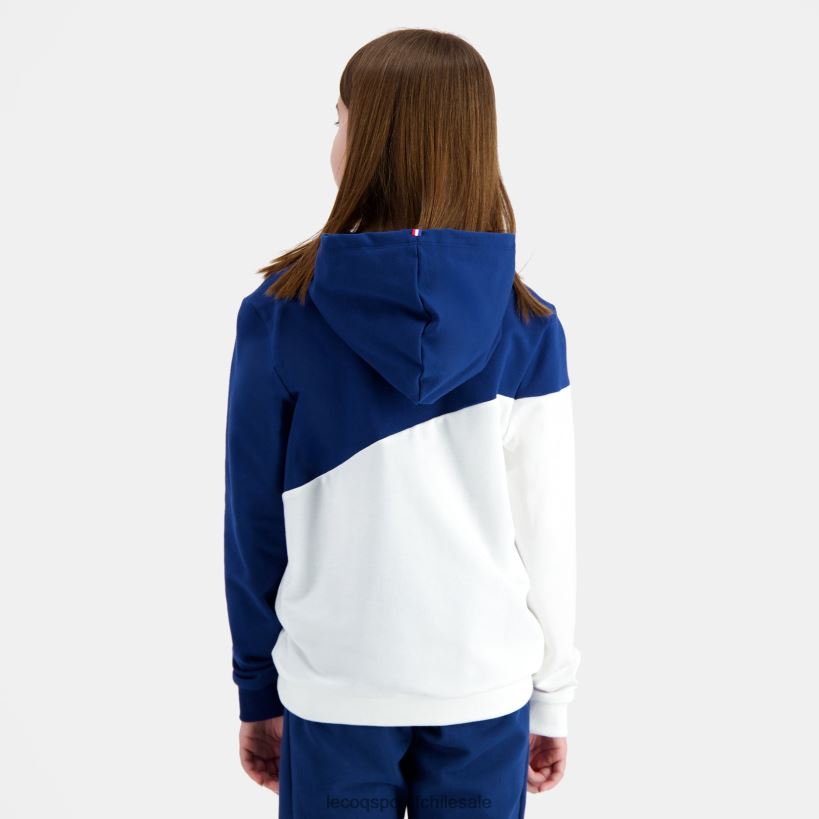 niños sudadera con capucha azul T24B2395 Le Coq Sportif ropa