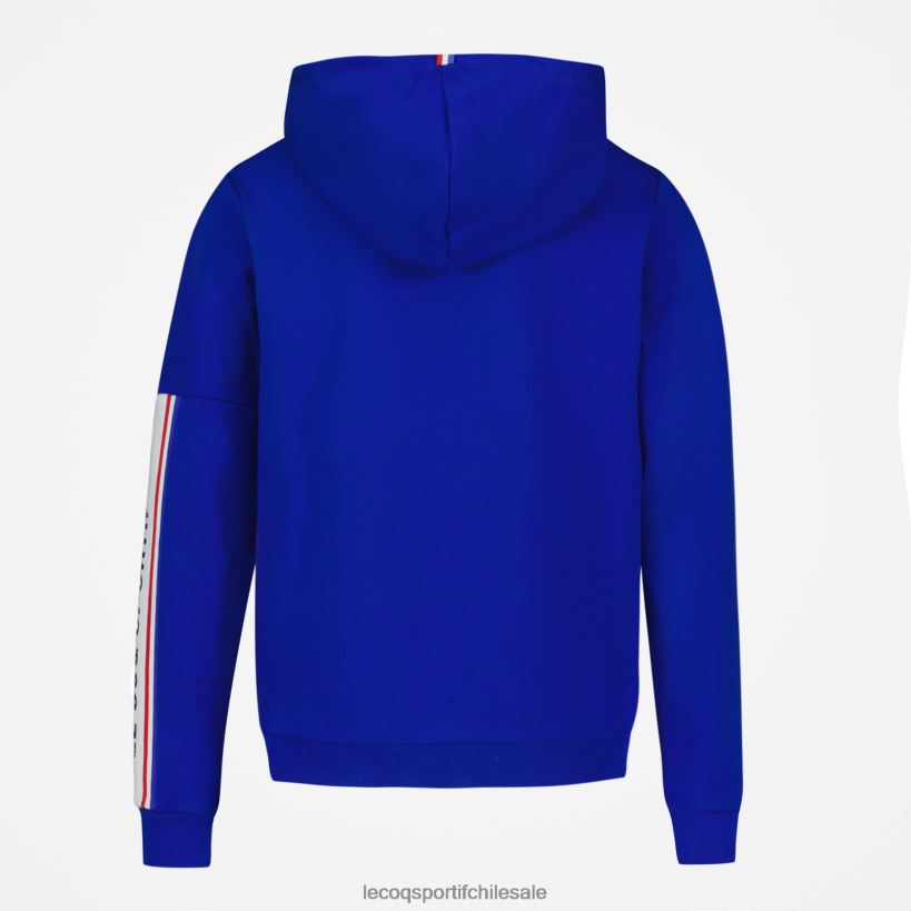 niños sudadera con capucha azul T24B2653 Le Coq Sportif ropa