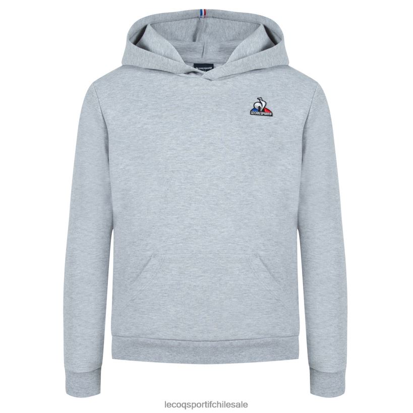 niños sudadera con capucha gris T24B2669 Le Coq Sportif ropa
