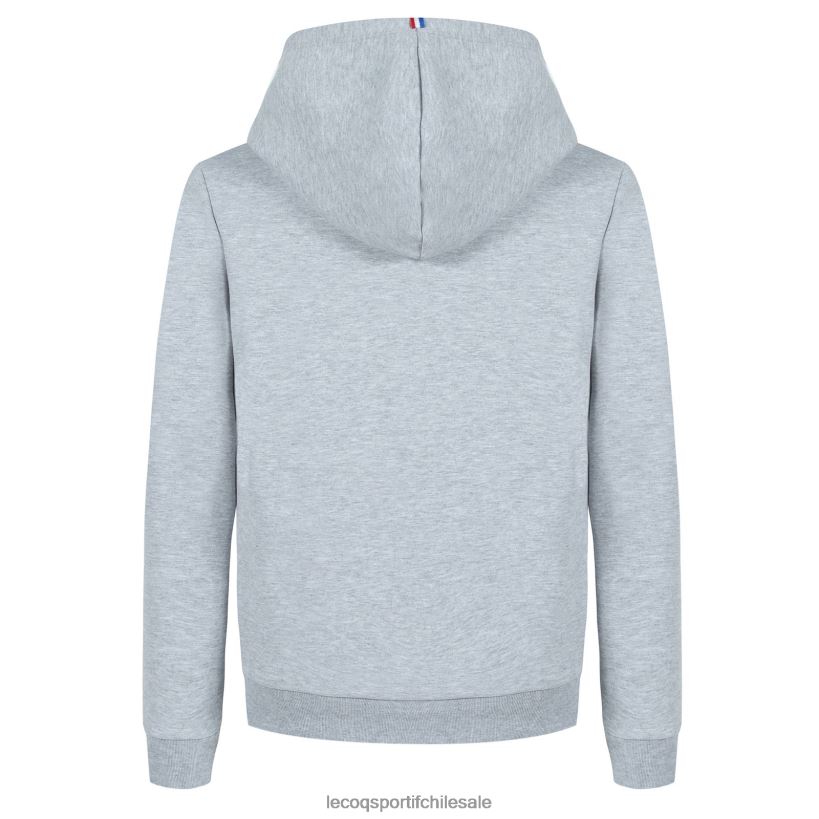 niños sudadera con capucha gris T24B2669 Le Coq Sportif ropa