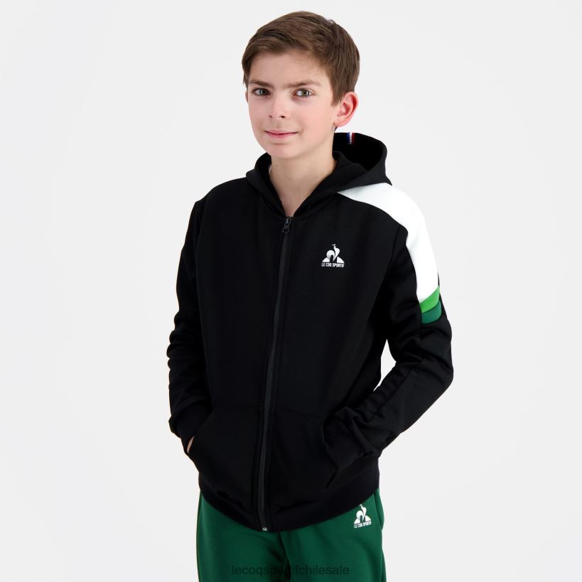 niños sudadera con capucha y cremallera multicolor T24B2391 Le Coq Sportif ropa