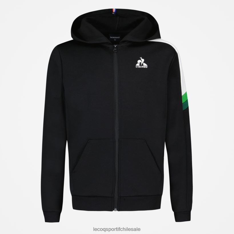 niños sudadera con capucha y cremallera multicolor T24B2391 Le Coq Sportif ropa