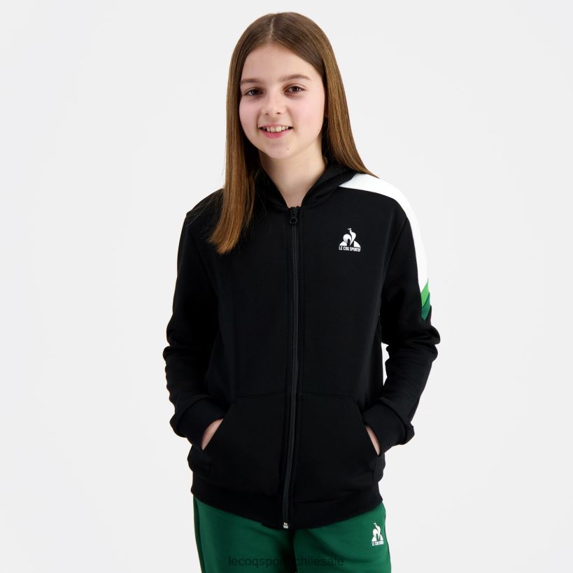 niños sudadera con capucha y cremallera multicolor T24B2391 Le Coq Sportif ropa