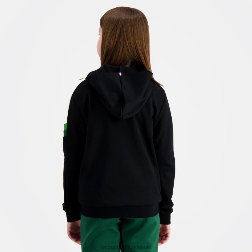niños sudadera con capucha y cremallera multicolor T24B2391 Le Coq Sportif ropa